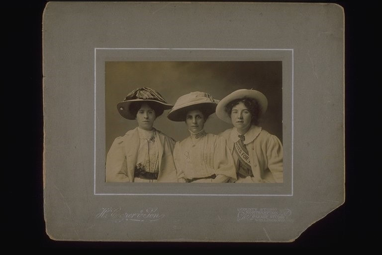 Mary Leigh, Jennie and Mabel Capper July 1909: The Three Hunger Strikers © Museum 
